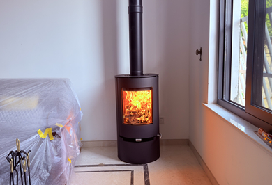 南京高淳独栋别墅丹麦Aduro 9.1壁炉