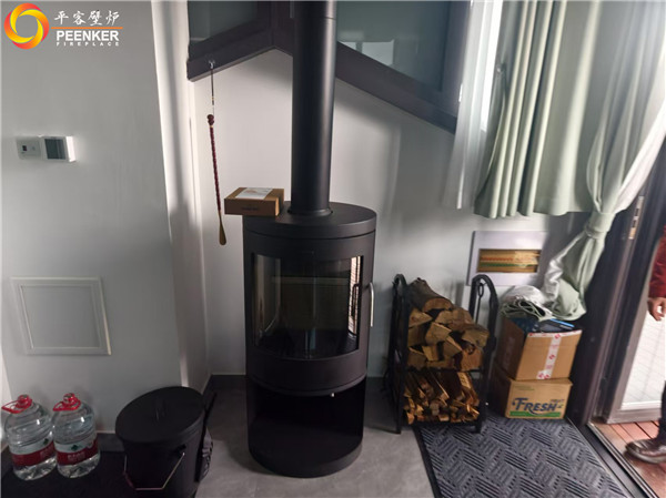 南京八卦洲别墅丹麦Morso 8643铸铁火炉安装.jpg