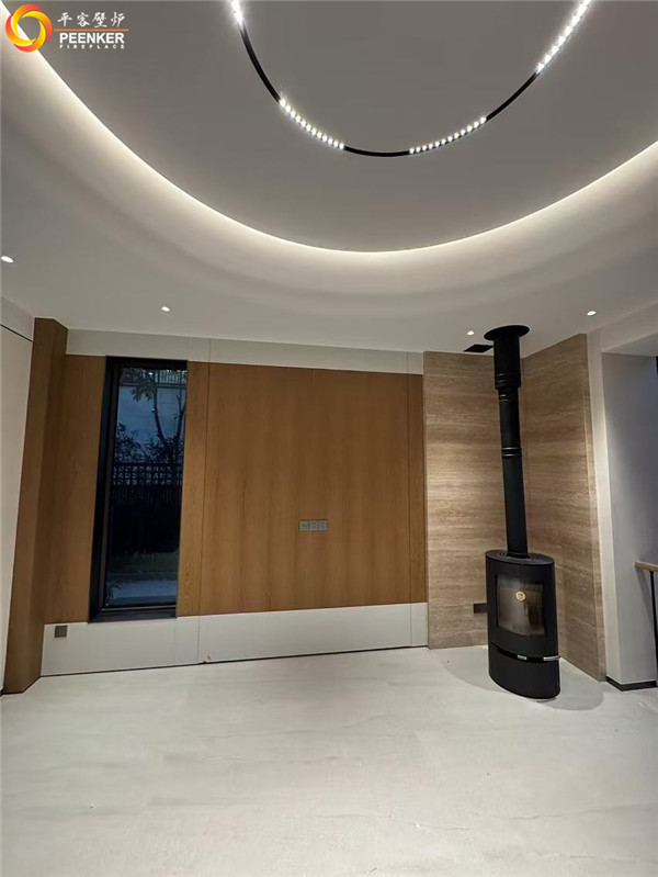 杭州富阳别墅丹麦Aduro 9.1火炉安装