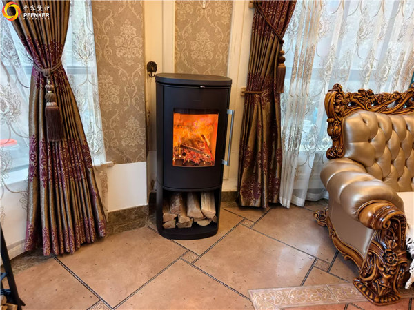 扬州别墅丹麦Morso 8893铸铁火炉安装.jpg