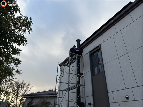 上海崇明别墅丹麦Aduro 9.1真火壁炉安装.jpg