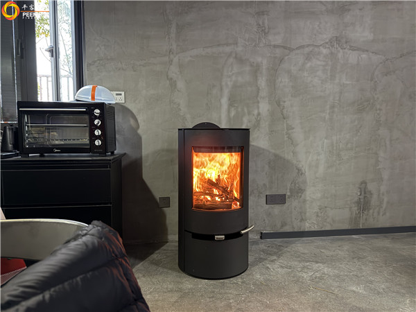 上海崇明别墅丹麦Aduro 9.1真火壁炉安装.jpg