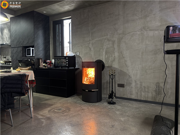 上海崇明别墅丹麦Aduro 9.1真火壁炉安装.jpg