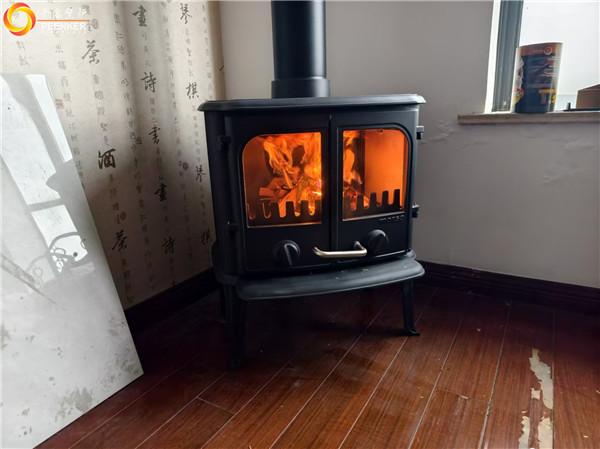 平客壁炉|扬州办公室丹麦Morso 2110铸铁火炉安装.jpg