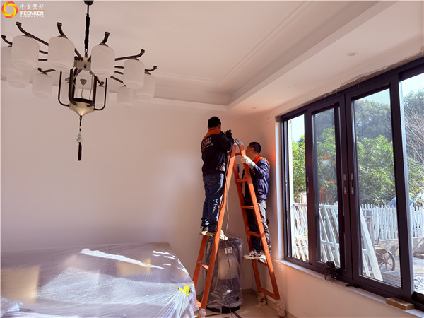 南京高淳独栋别墅丹麦Aduro 9.1壁炉安装